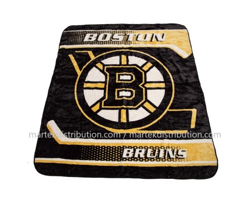 Couverture Bruins de Boston en peluche